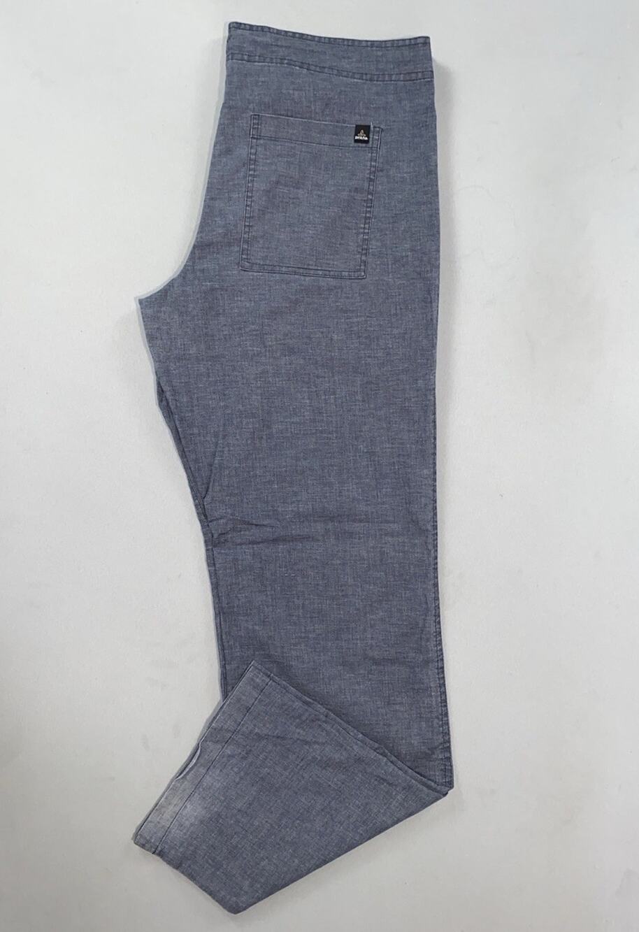 Prana Vintage Stretch Hemp Blend Relaxed Fit Lightweight Pants w/ Drawstring. M.